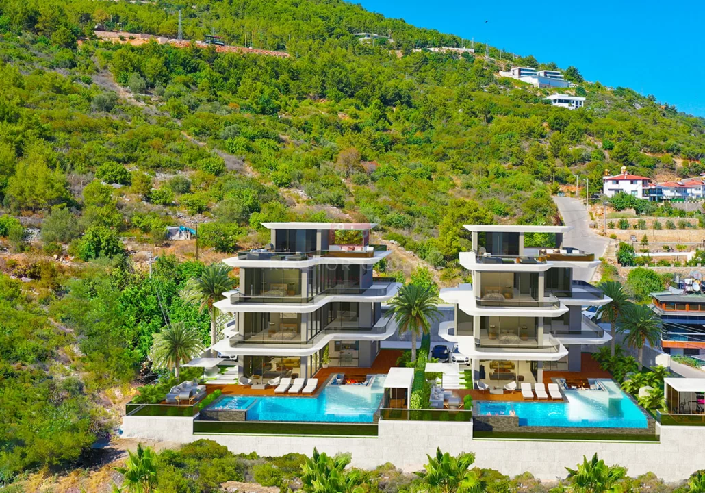Alanya’da Satılık Villalar İle Akdeniz’in Muhteşem Mavisine Hazır Olun
