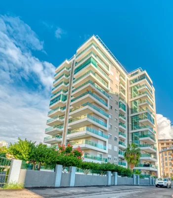 Wohnung zum Verkauf in Alanya, entworfen für den Komfort einer Familie und sonnenverwöhnt