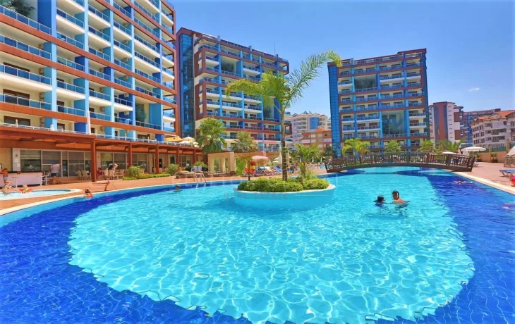 Five-Star Hotel Concept At This Unique Two Bedroom Apartment For Sale in Alanya