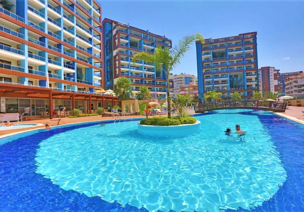 Five-Star Hotel Concept At This Unique Two Bedroom Apartment For Sale in Alanya