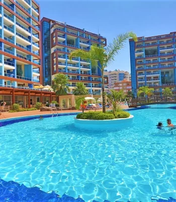 Five-Star Hotel Concept At This Unique Two Bedroom Apartment For Sale in Alanya