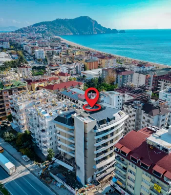 Luxurious and Comfor in The City Center With The Best Views Apartment for Sale in Alanya
