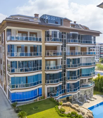 Beachfront Home, With Attention To Luxurious Details At The 2 Bedroom Apartment For Sale in Alanya