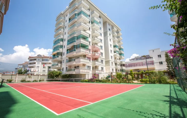 Enjoy The Picturesque nature Views And Clean Air From The Balconies of Apartment For Sale in Alanya