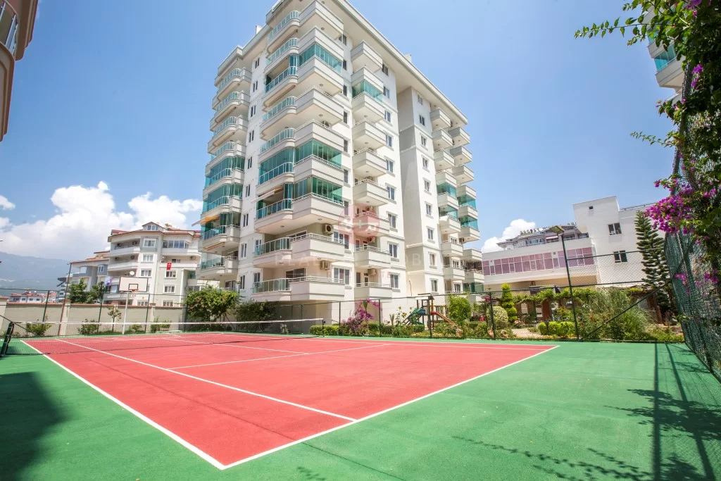 Enjoy The Picturesque nature Views And Clean Air From The Balconies of Apartment For Sale in Alanya