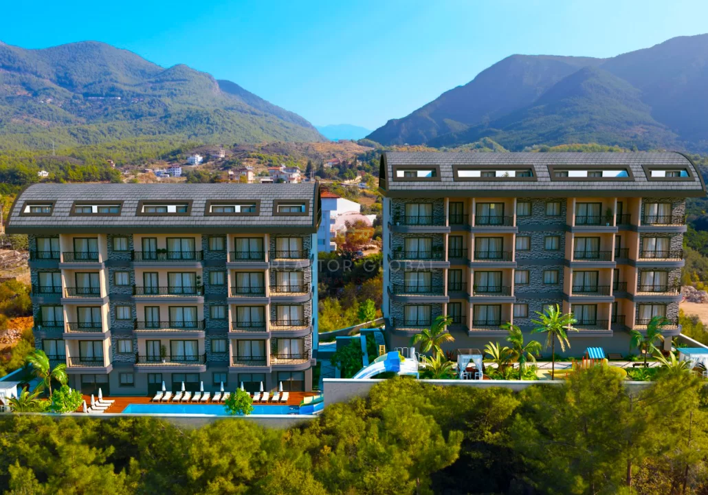 All Criteria of Modern and High Level of Comfort in Project Apartments For Sale in Alanya