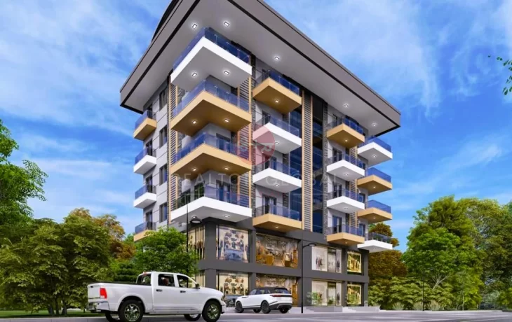 Wohnungen zum Verkauf in Alanya, ideal für neue Investitionen