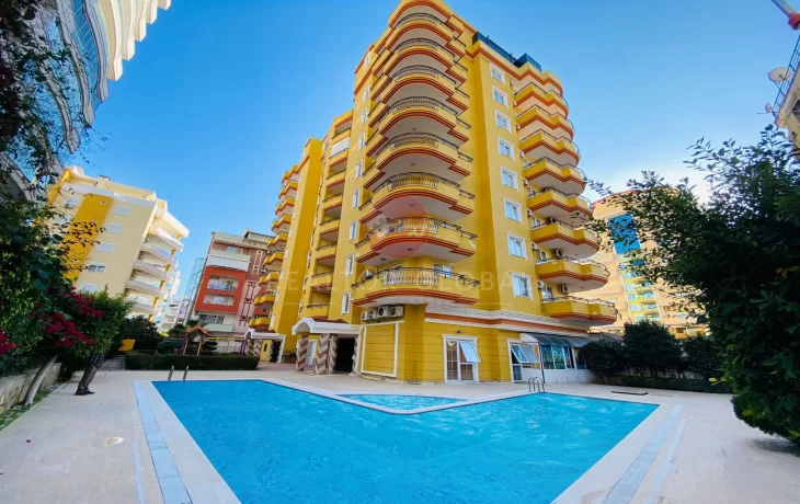 Favorable Location and Complete Ready to Move In Family Apartment For Sale in Alanya