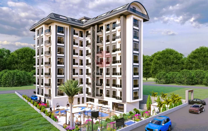 Investment Near The Sea, Profitable And Chic Apartments For Sale in Alanya