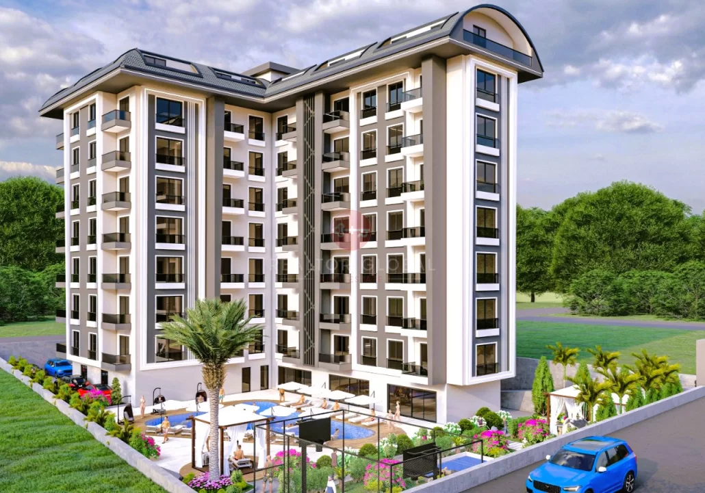 Investment Near The Sea, Profitable And Chic Apartments For Sale in Alanya