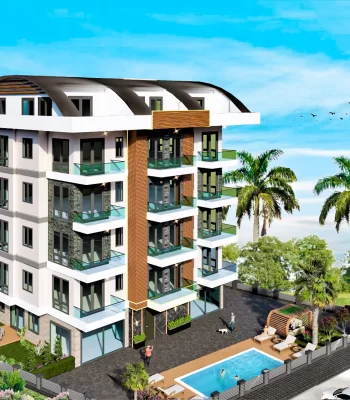 Invest in An Attractive Location, Near The Beaches Apartments For Sale in Alanya