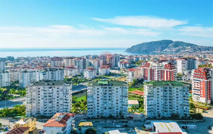 Erstklassiger architektonischer Geschmack und stilvolle Möbel Wohnung zum Verkauf in Alanya