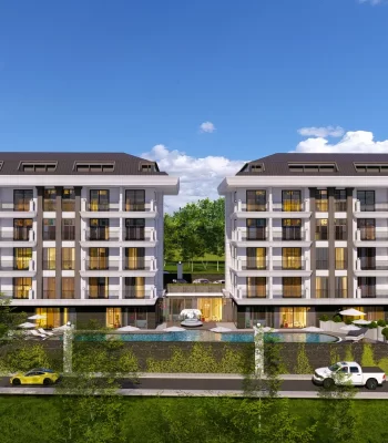 Immobilieninvestition in Meeresnähe Moderne Wohnungen zum Verkauf in Alanya