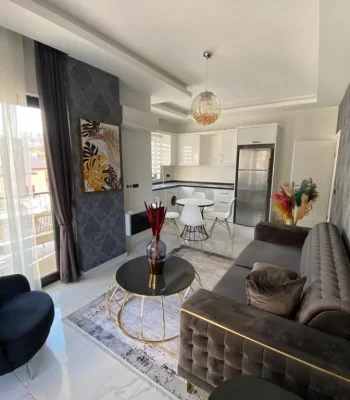 Elegantly Decorated, With a Fully Functional Kitchen Apartment For Sale in Alanya
