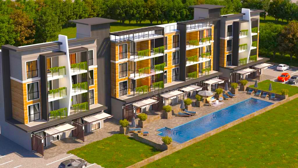  Real Estate Investment in An Advantageous Location, Modern Apartments For Sale in Antalya