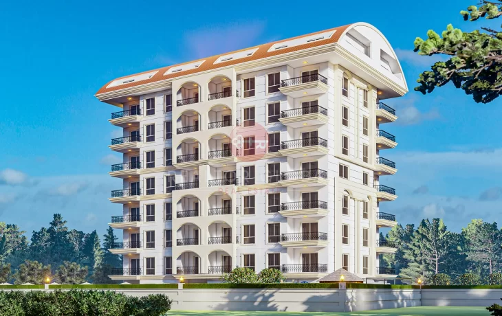 High Living Experience, Prime Location Modern Apartments For Sale in Alanya
