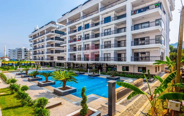 Fall in Love With A Modern Spacious Two-Bedroom Apartment For Sale in Alanya