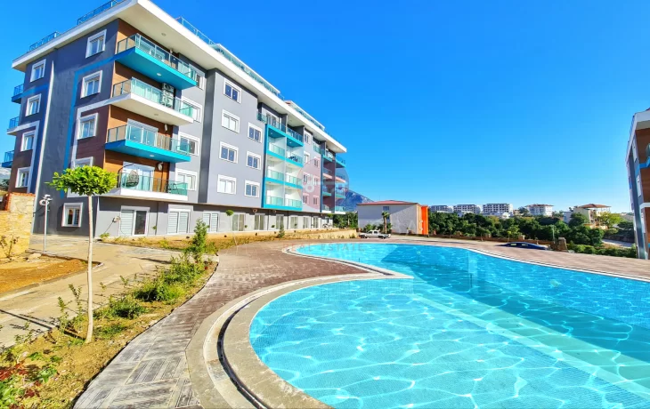 Apartment For Sale in Alanya is Tastefully Furnished, And Equipped With the Finest White Goods