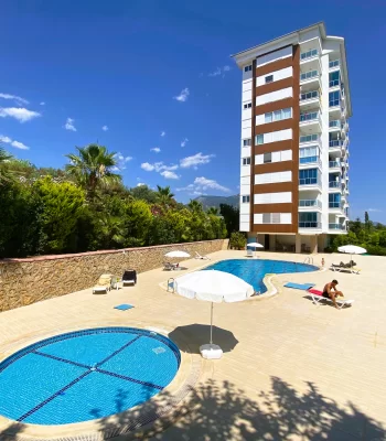 Step Into a Quiet Life With Seamlessly Blended Furniture Colors At The Apartment For Sale in Alanya
