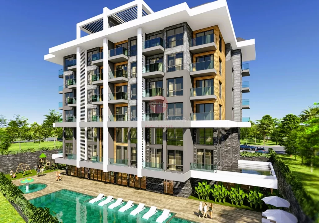 A New Project Filled With Lots of Possibilities,And in Installments Apartments For Sale in Alanya