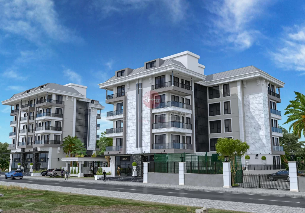 Apartments For Sale in Alanya in Installments in The Most Prestigious and Promising Area