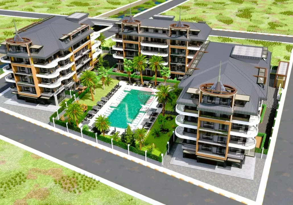 Apartments For Sale in Alanya Available for Payment in Installments
