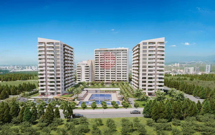 Apartments For Sale in Mersin in installments With Citizenship Opportunity