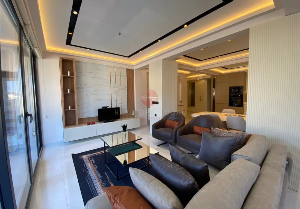 Reliability, Functionality, And Modernity in The Furnished Apartment For Sale in Alanya