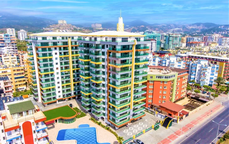 Beachfront One-Bedroom Apartment For Sale in Alanya