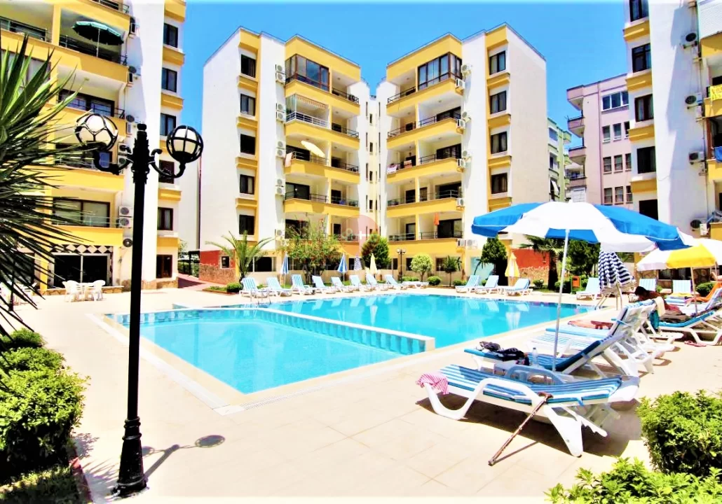 Watch Sunsets Reflecting on The Sea All Year Long From The Balcony of Apartment For Sale in Alanya