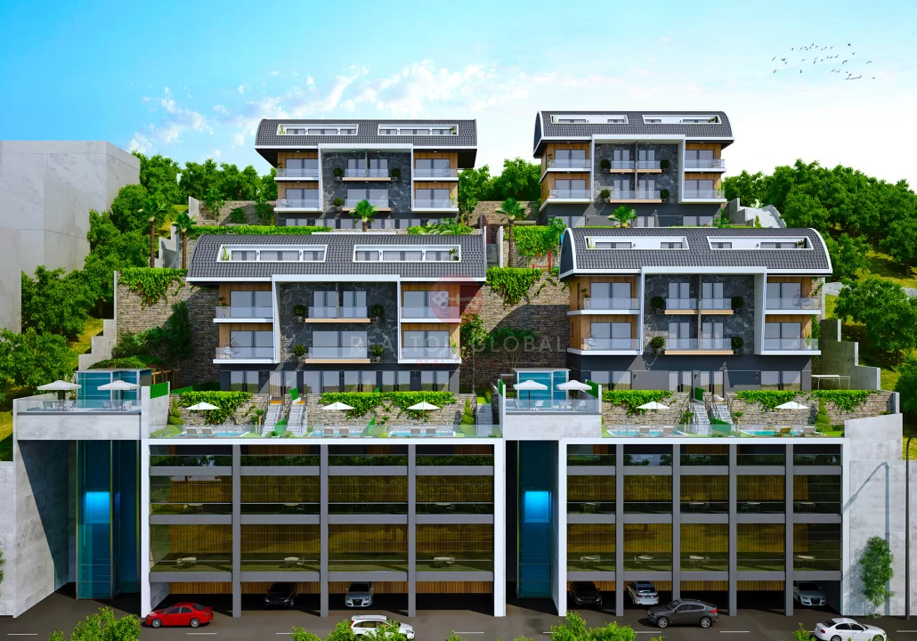 Alluring Interiors And Entertainment, Opportunity To Own Modern Apartments For Sale in Alanya