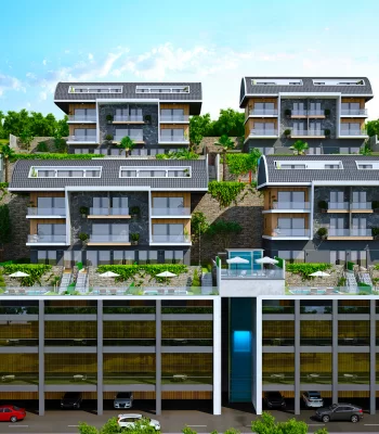 Alluring Interiors And Entertainment, Opportunity To Own Modern Apartments For Sale in Alanya