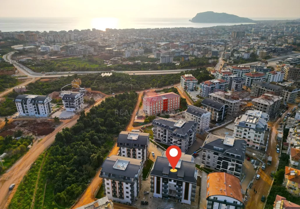Apartment For Sale in Alanya Near The Beaches And Tranquility