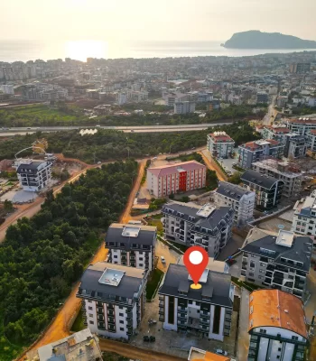 Apartment For Sale in Alanya Near The Beaches And Tranquility