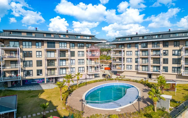 Own A Furnished Home, A Modern Apartment For Sale in Alanya