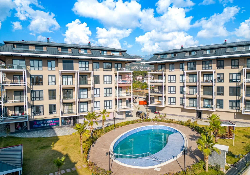 Own A Furnished Home, A Modern Apartment For Sale in Alanya