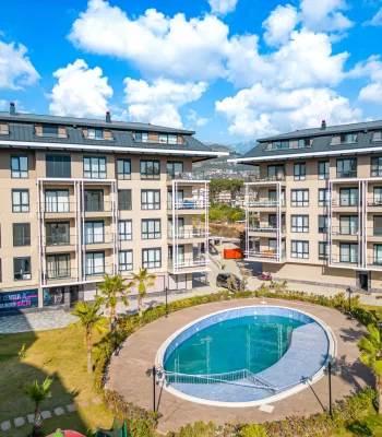 Own A Furnished Home, A Modern Apartment For Sale in Alanya