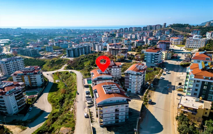 Modern Design Elements And Proximity To Amenities, Two-Bedroom Apartment For Sale in Alanya