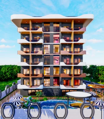 High-Living And Profitable Apartments For Sale in Alanya