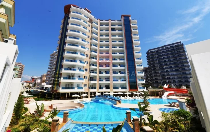 Only 500m From The Sea, A Gorgeous Furnished One-Bedroom Apartment For Sale in Alanya