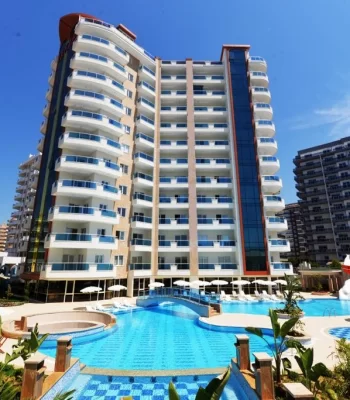 Only 500m From The Sea, A Gorgeous Furnished One-Bedroom Apartment For Sale in Alanya