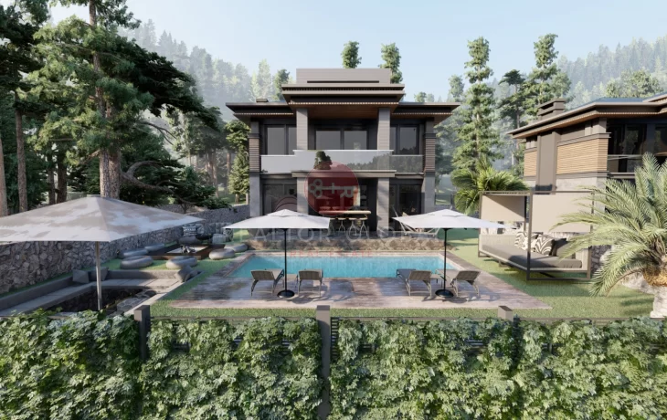 Graceful Design, Well-Decorated Home, A Luxury Villa For Sale in Antalya