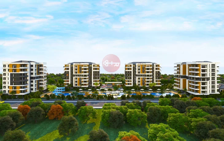 Apartments For Sale in Antalya Offers Two And Three-Bedroom Units Nestled in An Attractive Location