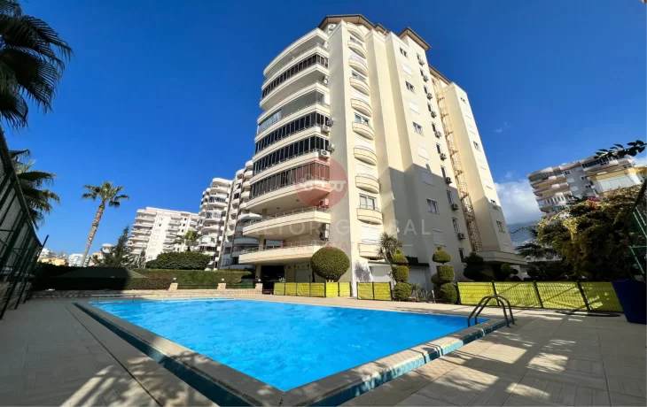 Close To The Beaches, A Furnished Two-Bedroom Apartment For Sale in Alanya