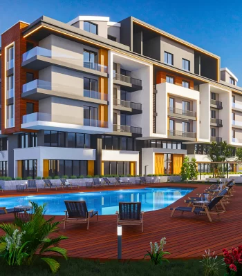 Antalya'da Satılık Daireler Konforlu Yaşam Kompleksinde