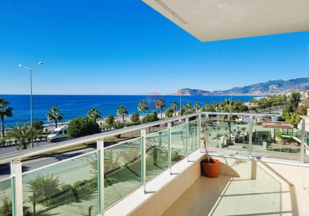 Turkish Citizenship Opportunity, A Seafront Two-Bedroom Apartment For Sale in Alanya