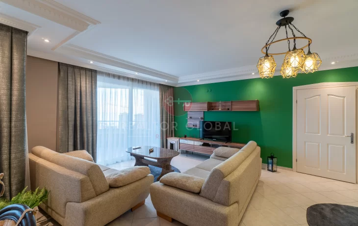Phenomenal Living And Entertaining Space, A Close To The Beach Apartment For Sale in Alanya