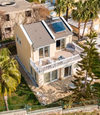 A Stunning Furnished Three-Bedroom Villa For Sale in Alanya