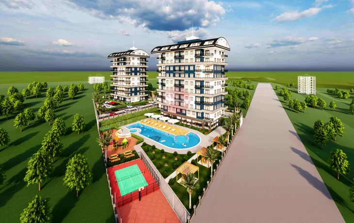 Distinguished Ultra-Modern Apartments For Sale in Alanya