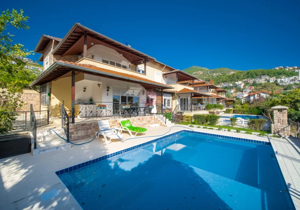 Attention To Detail, Brightly And Spacious Interiors A Villa For Sale in Alanya